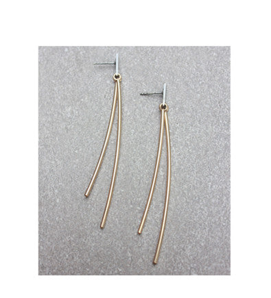 METAL SPIRE EARRINGS